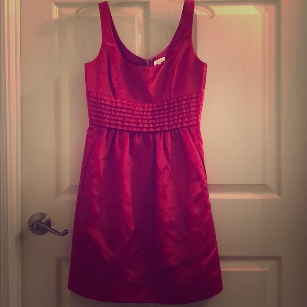 Shoshanna size 2 hot pink dress